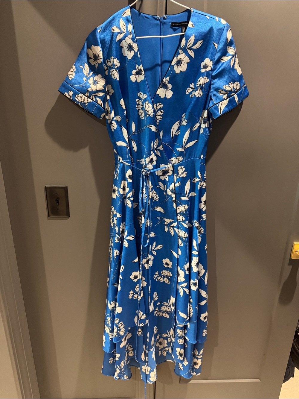 White House Black Market Royal Blue Dress